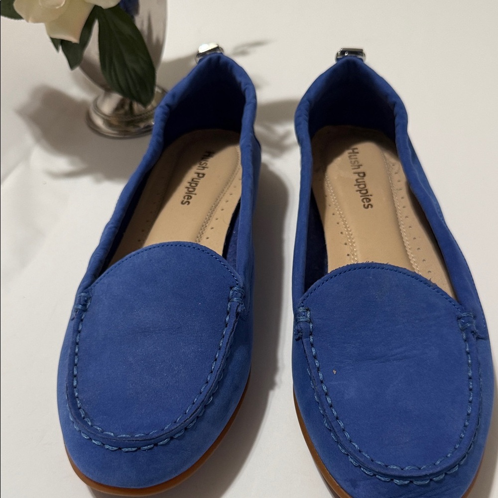 Hush Puppies Women's Vibrant Blue Flats